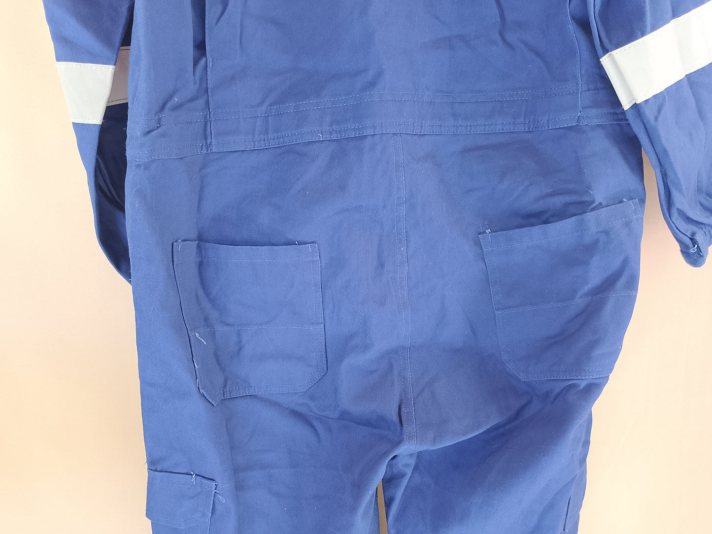 Salopetă de lucru integrală, bleumarin - Protecție completă și vizibilitate sporită! Marime 56