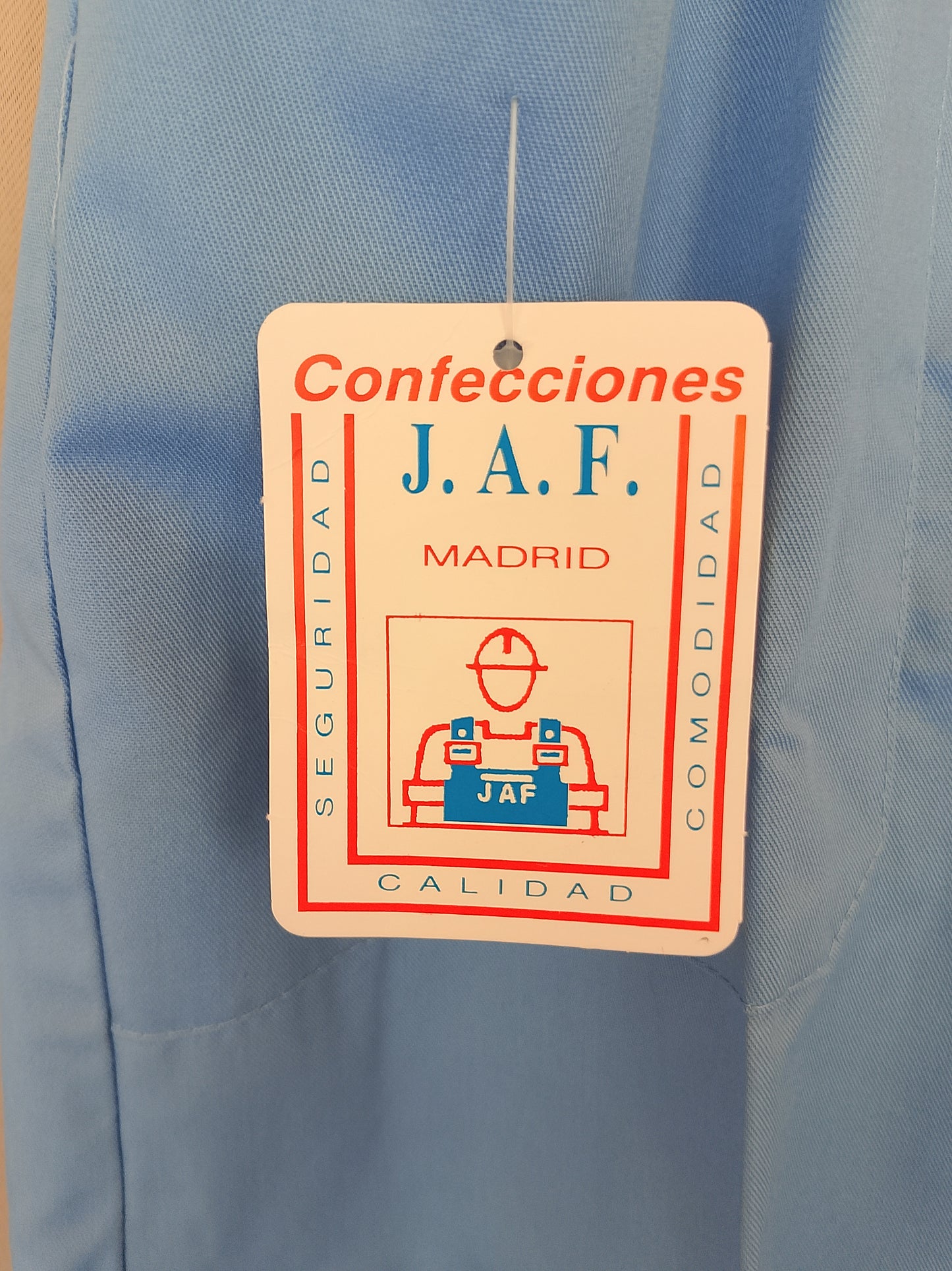 Pantaloni de uniformă medicală/de lucru, albastru deschis - Confort și igienă în orice mediu de lucru!