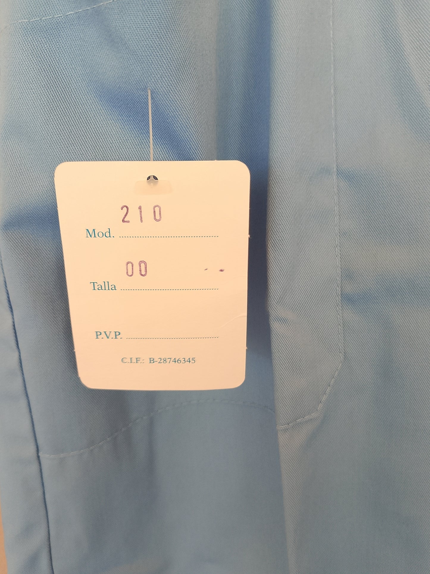 Pantaloni de uniformă medicală/de lucru, albastru deschis - Confort și igienă în orice mediu de lucru!