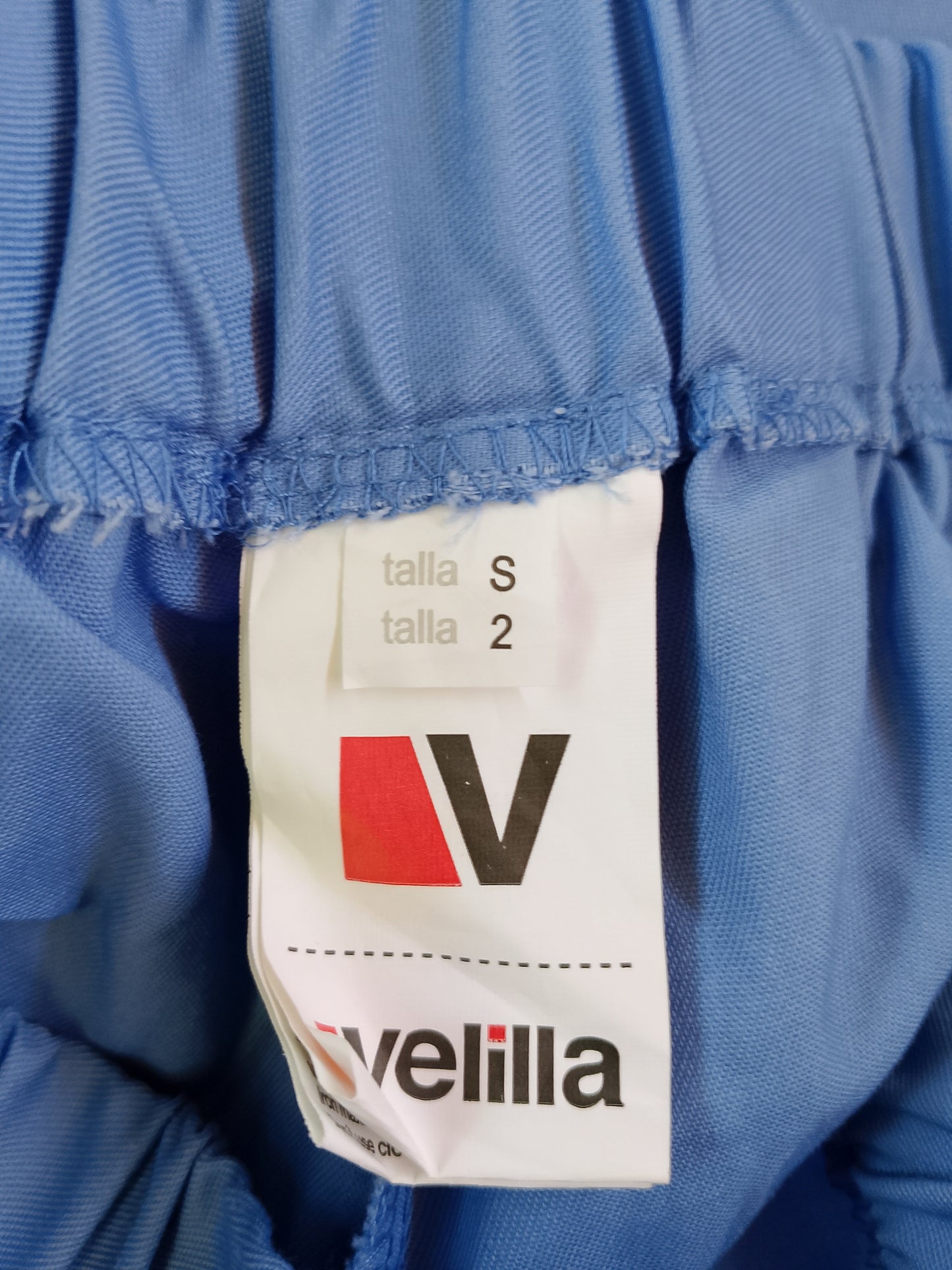 Pantaloni de uniformă medicală/de lucru, albastru deschis, Mărimea S - Confort și igienă în orice mediu de lucru!