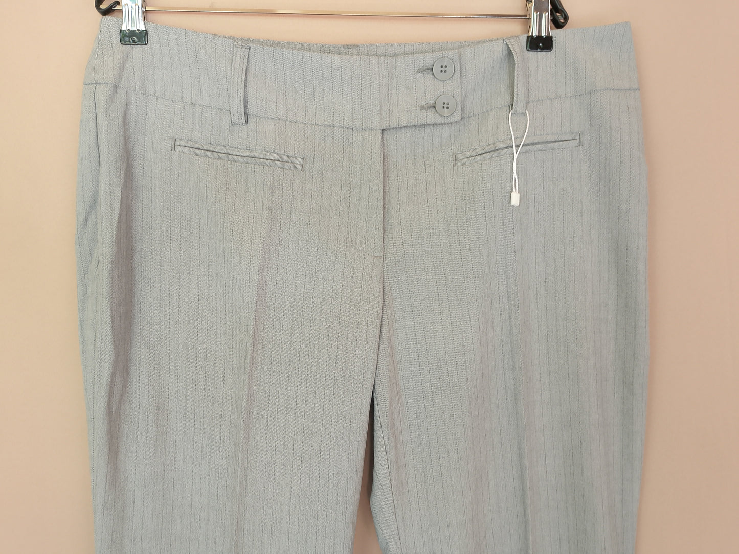 Pantaloni eleganți s.Oliver, de damă, gri deschis - Noi, cu etichetă! Marime 44