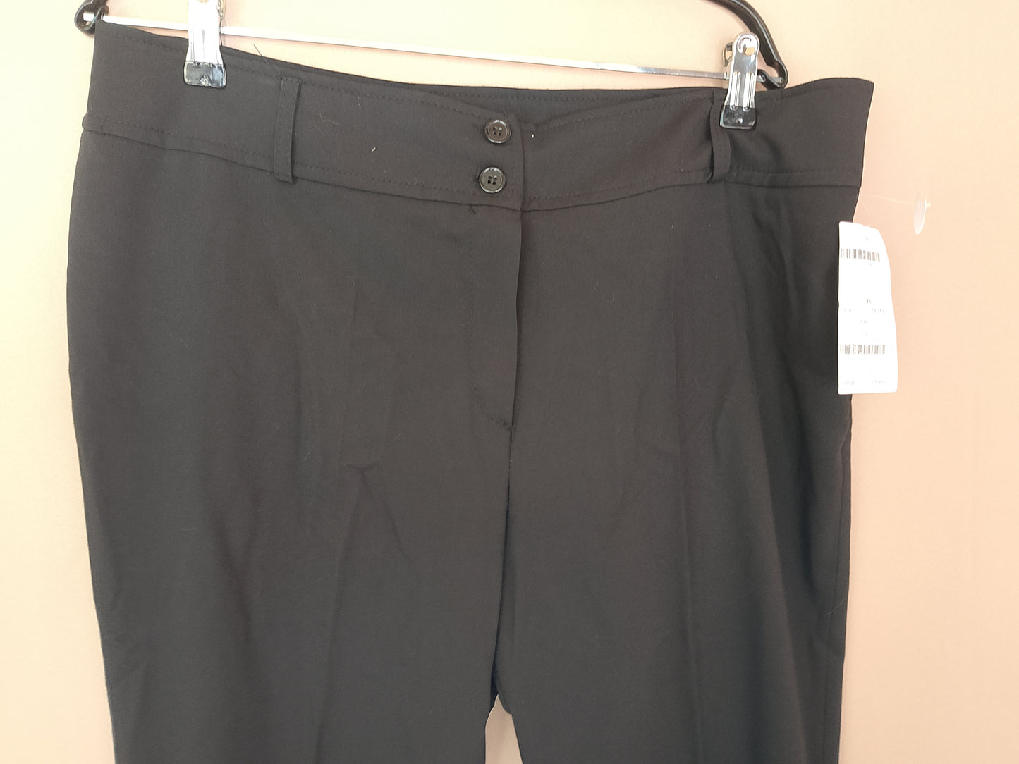 Pantaloni de damă eleganți, negri, mărimea 46 - Perfecți pentru o ținută office sau de seară!