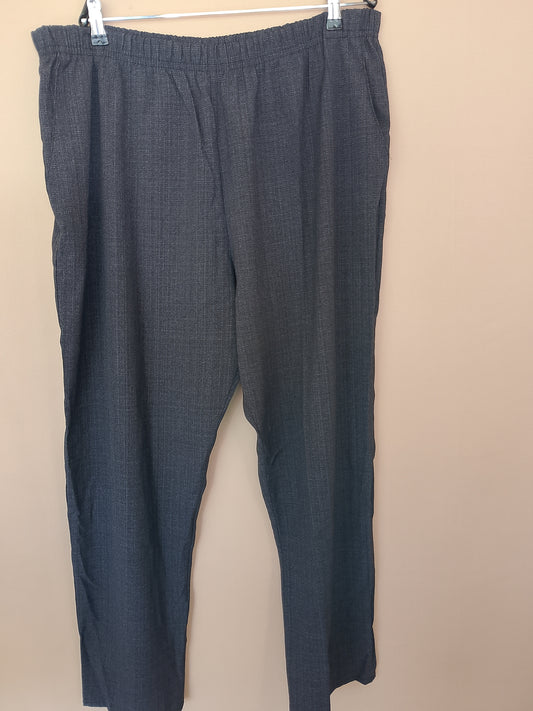Pantaloni de damă casual, cu textură plisată, talie elastică - Confort și stil pentru fiecare zi!