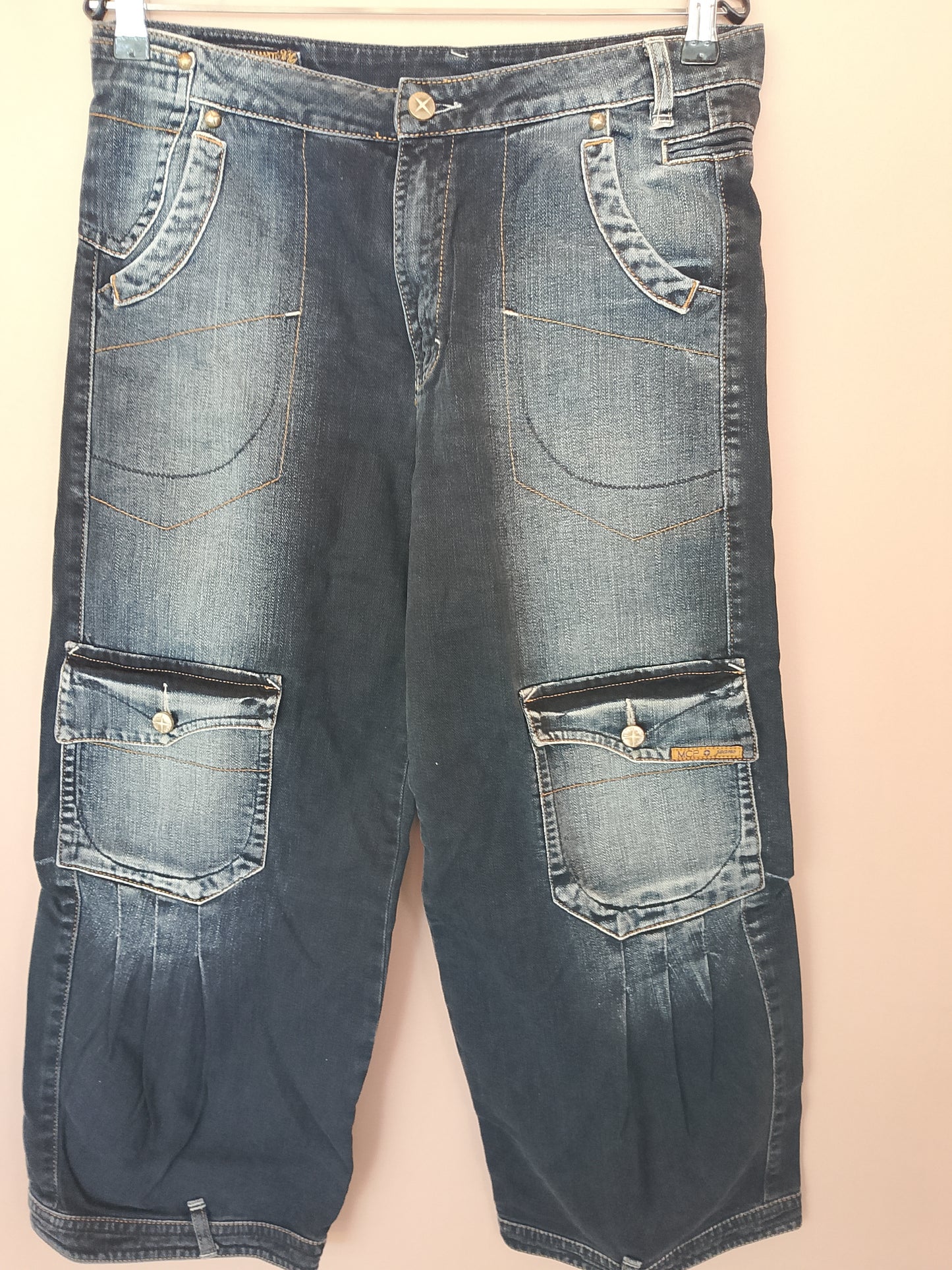 Jeans de bărbați MCP jeans, mărimea 40, model cargo - 100% bumbac!