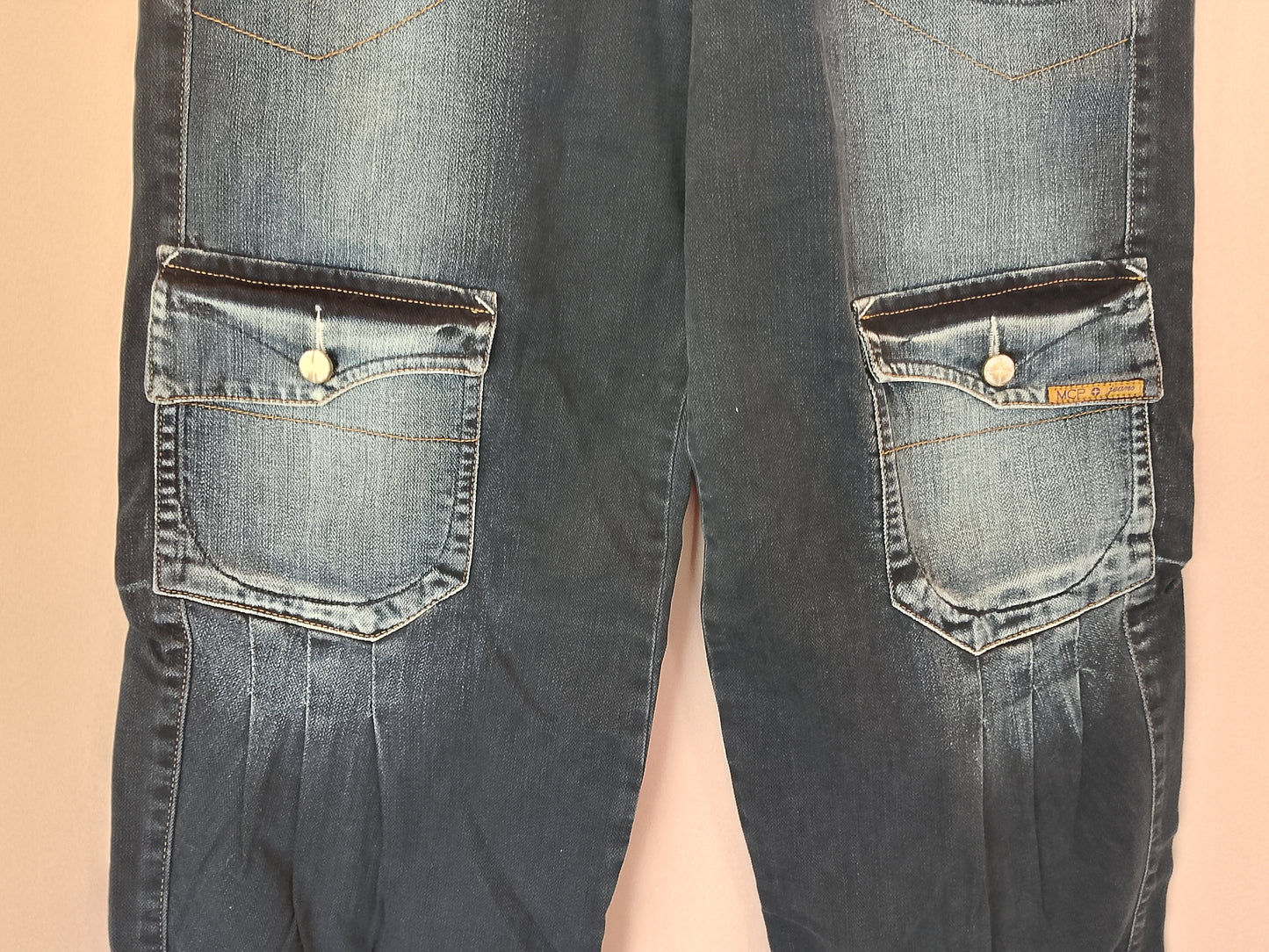 Jeans de bărbați MCP jeans, mărimea 40, model cargo - 100% bumbac!