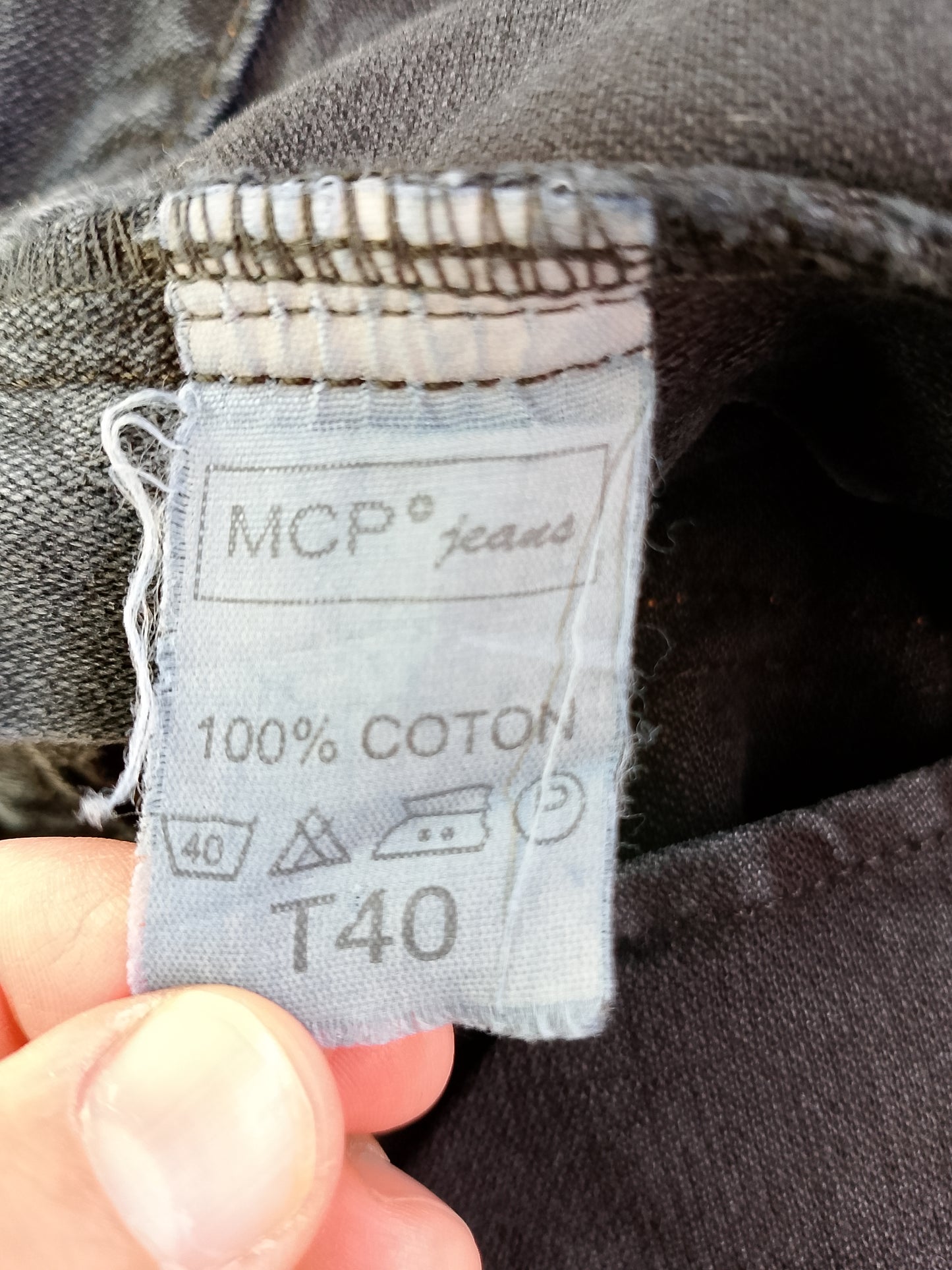 Jeans de bărbați MCP jeans, mărimea 40, model cargo - 100% bumbac!