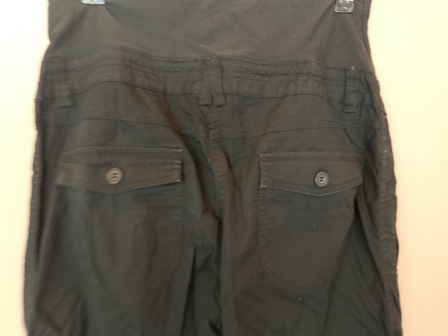 Pantaloni de gravidă H&M, colecția MAMA, negri, mărimea 38