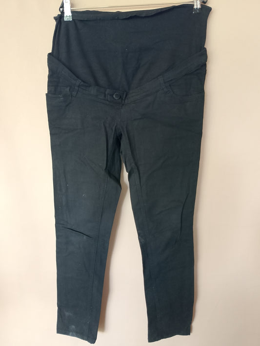 Pantaloni de sarcină negri Kiabi - Un Must-Have Confortabil și Elegant! Marime 40.