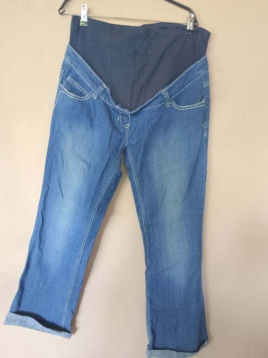 Blugi de sarcină Calinkain, Mărimea 42 - Confort și un Look Casual, Modern!