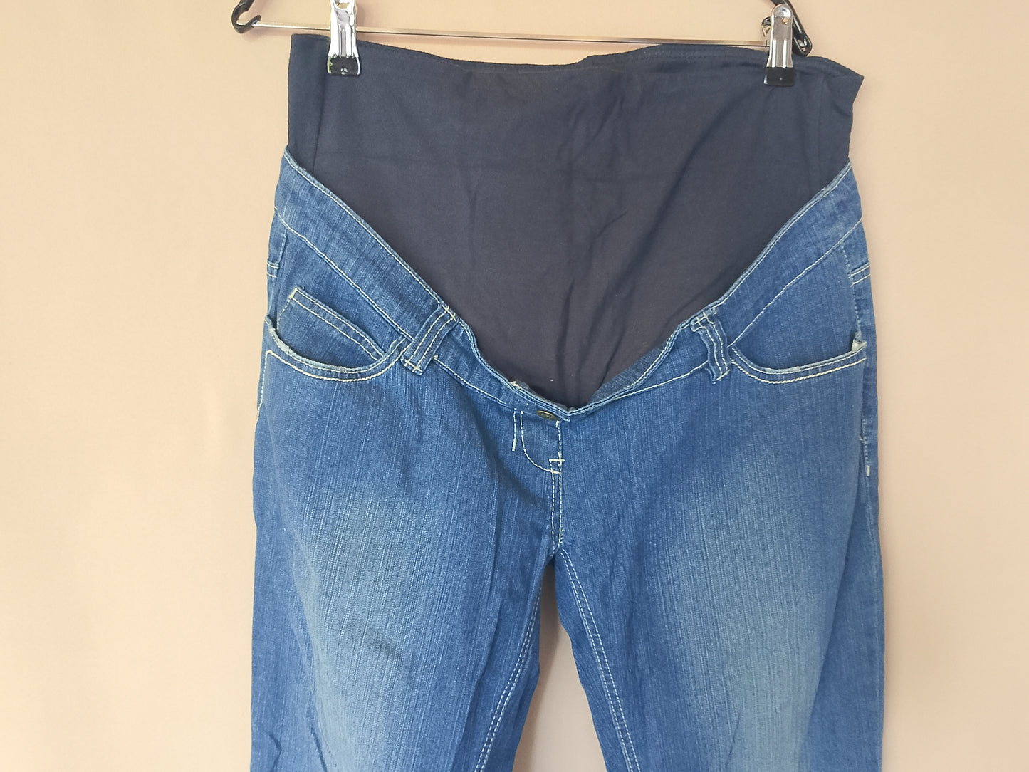 Blugi de sarcină Calinkain, Mărimea 42 - Confort și un Look Casual, Modern!