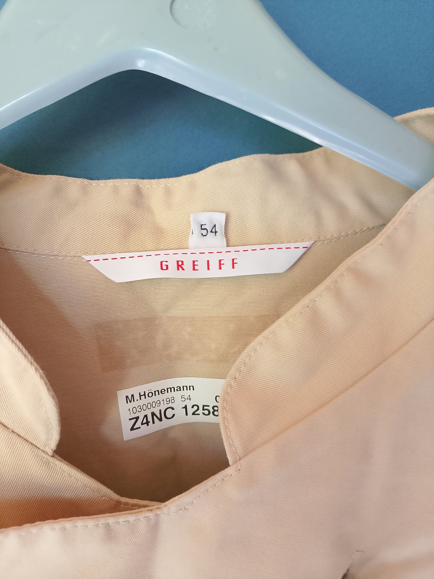 Tunică de Bucătar GREIFF, Mărimea 54 - Confort și Stil Profesional!