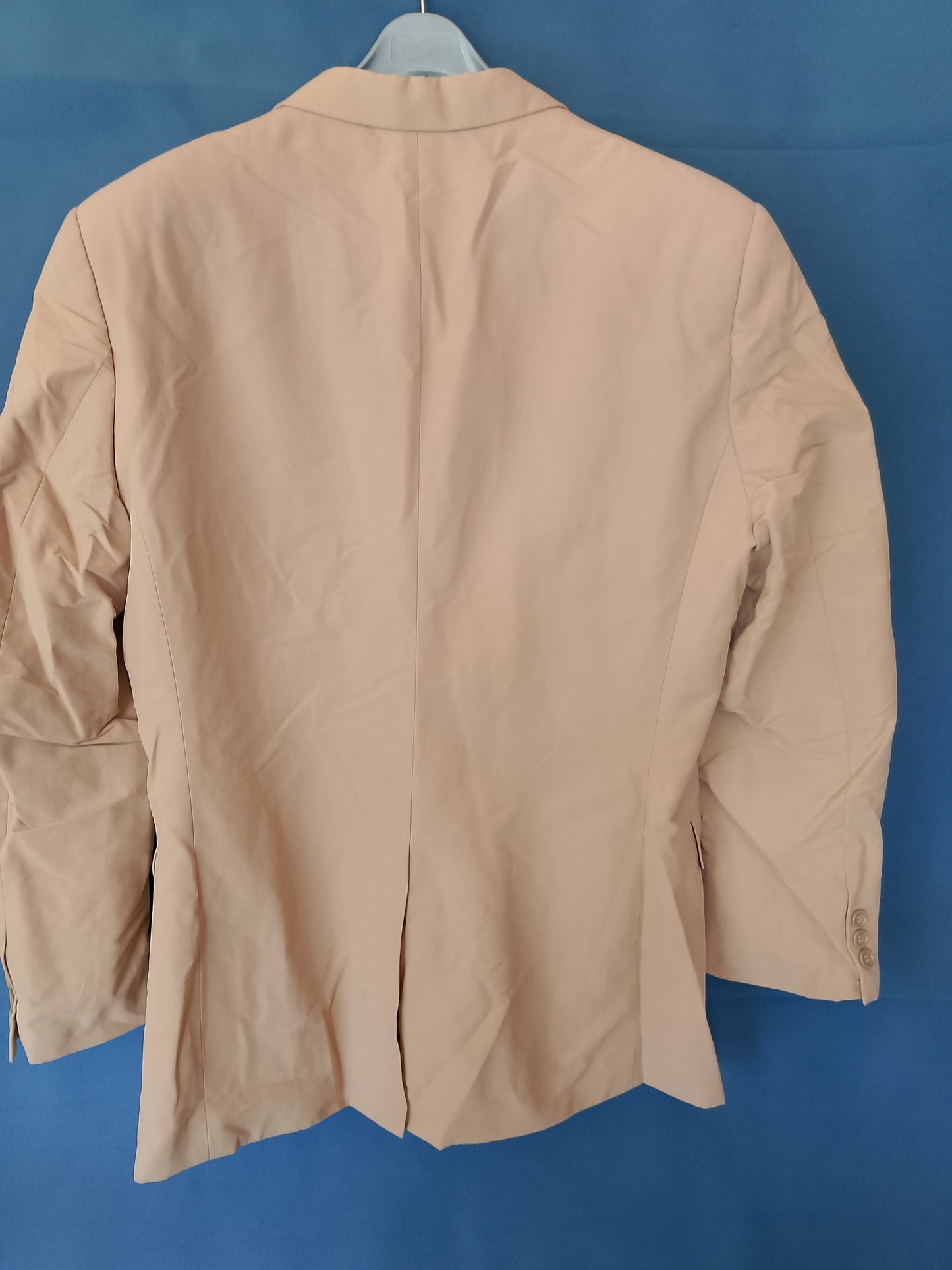 Sacou Elegant Bărbați, Mărimea 52 (L/XL), Culoare Bej/Roz Pal - O piesă atemporală pentru o ținută impecabilă!