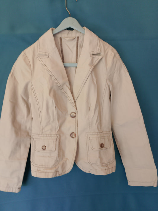 Jachetă/Sacou de damă 'VERO MODA', Culoare bej deschis, Mărimea 36 - Stil Casual Chic!