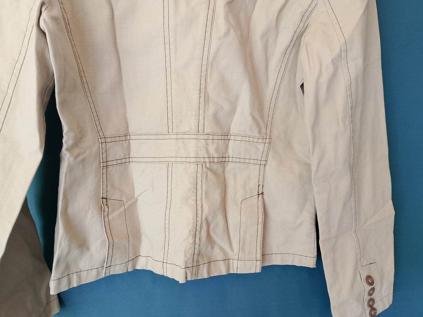 Jachetă/Sacou de damă 'VERO MODA', Culoare bej deschis, Mărimea 36 - Stil Casual Chic!