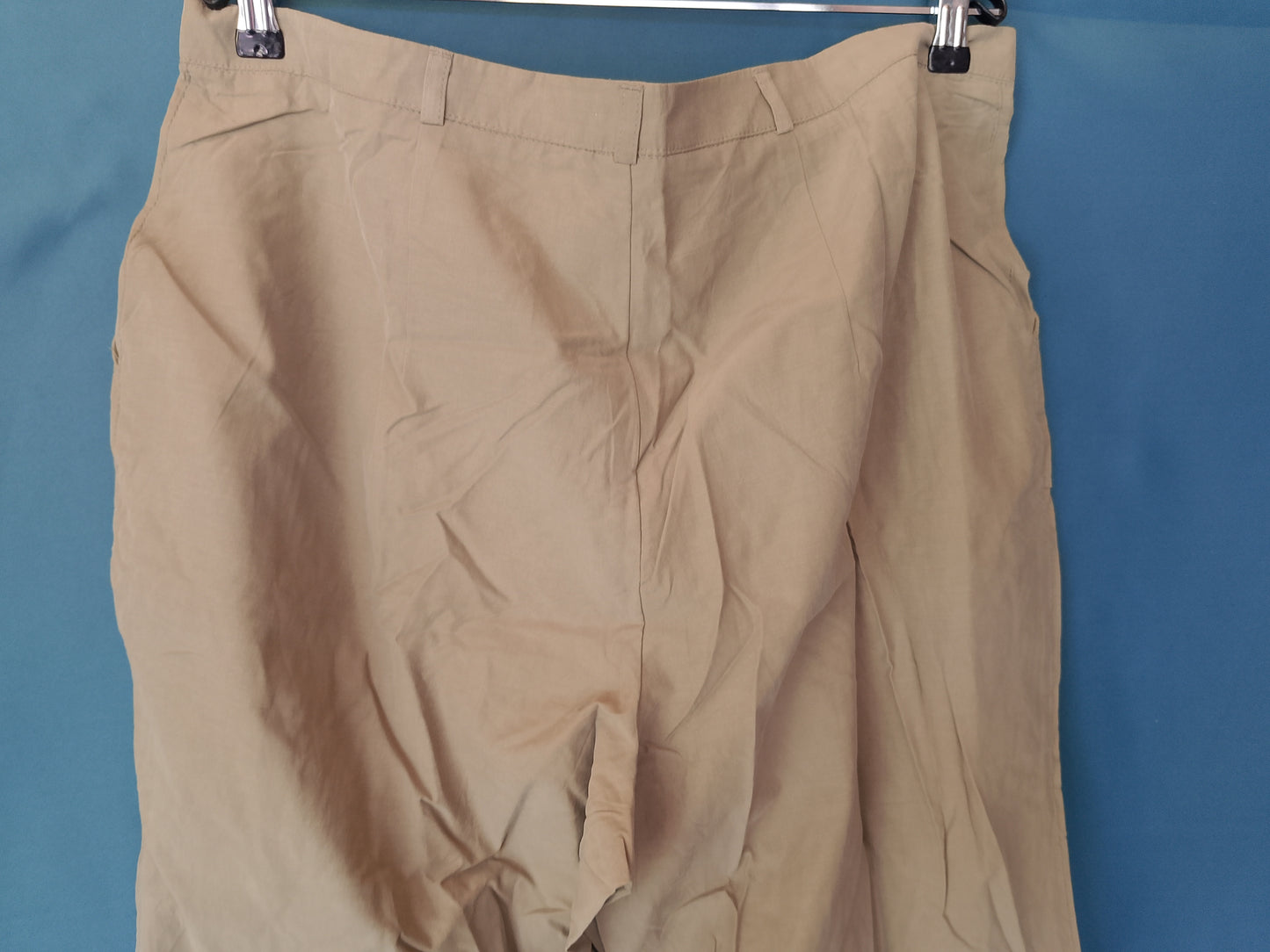Pantaloni Casual de damă, Culoare Bej, Mărimea 48, NOI cu etichetă - Confort și Stil!