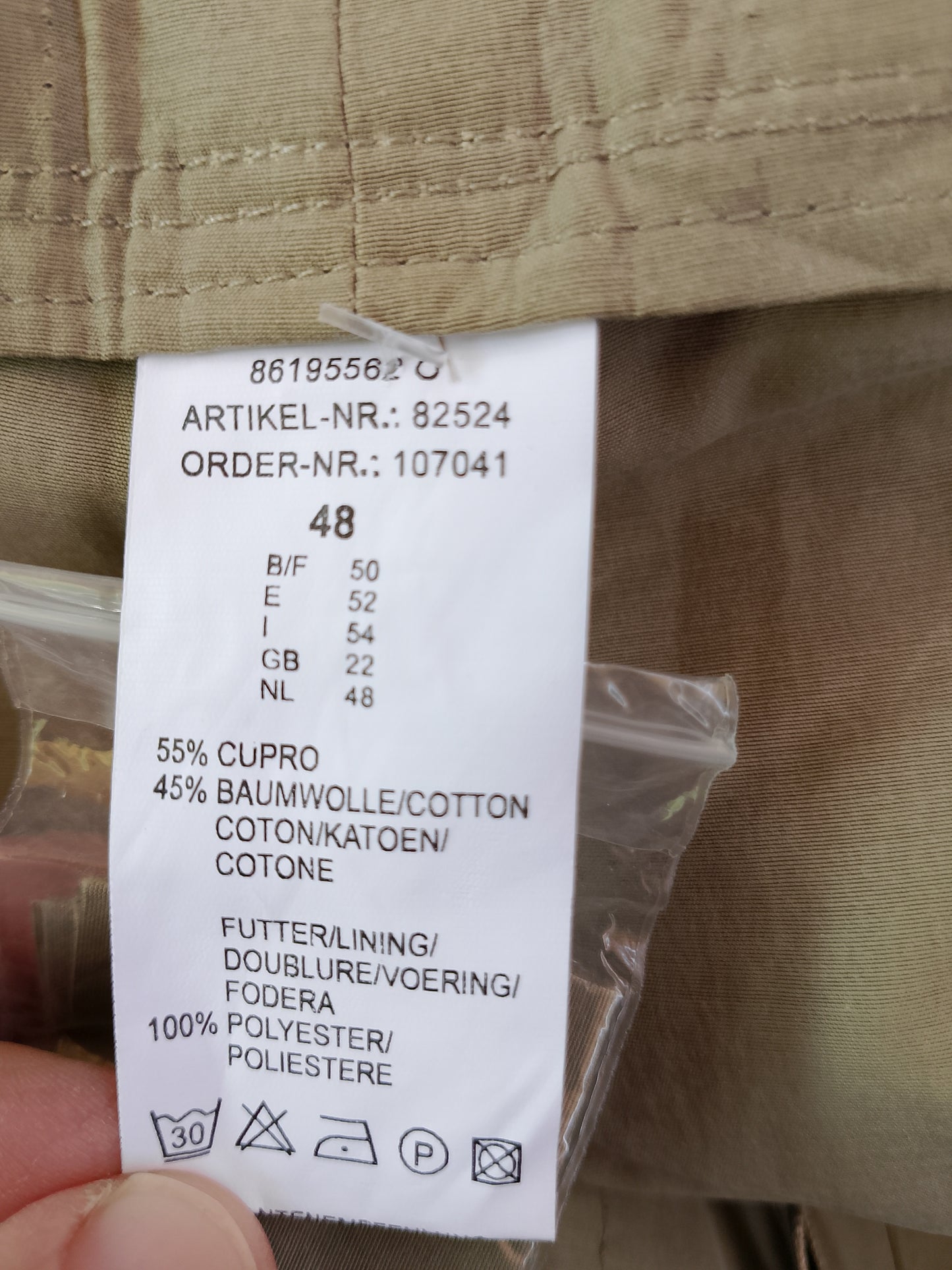 Pantaloni Casual de damă, Culoare Bej, Mărimea 48, NOI cu etichetă - Confort și Stil!