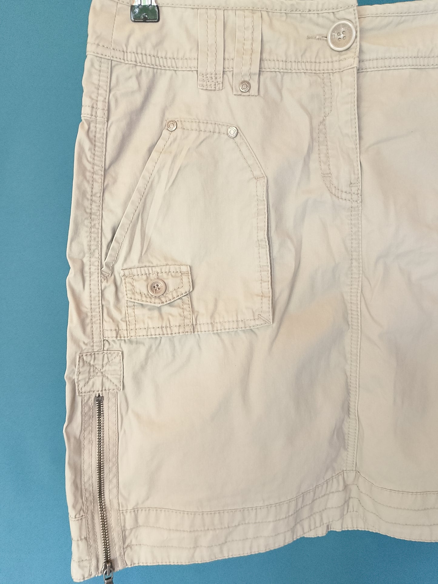 Fustă Cargo de Damă Esprit, Mărimea 38 – Stil Urban și Versatilitate!