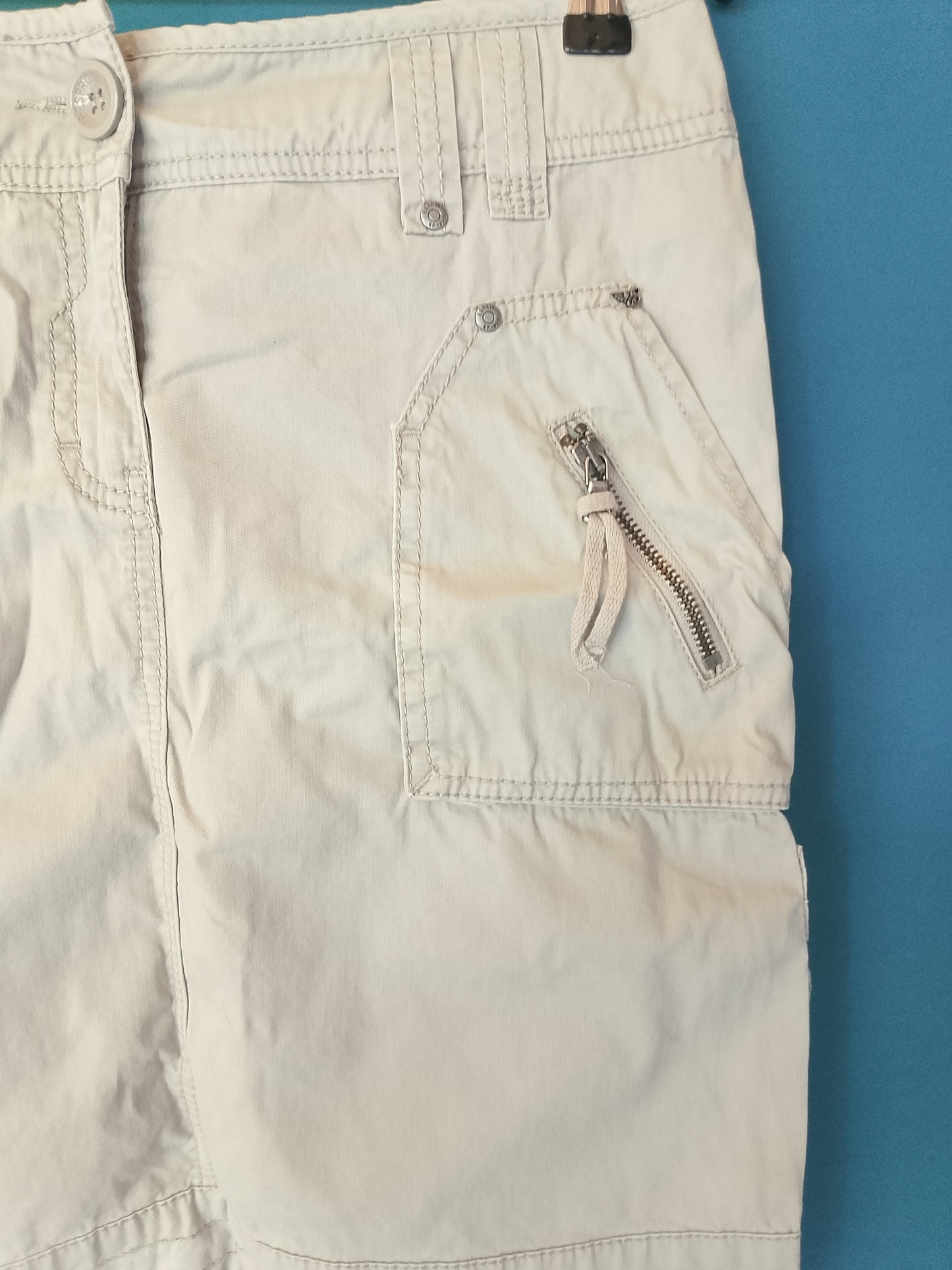 Fustă Cargo de Damă Esprit, Mărimea 38 – Stil Urban și Versatilitate!