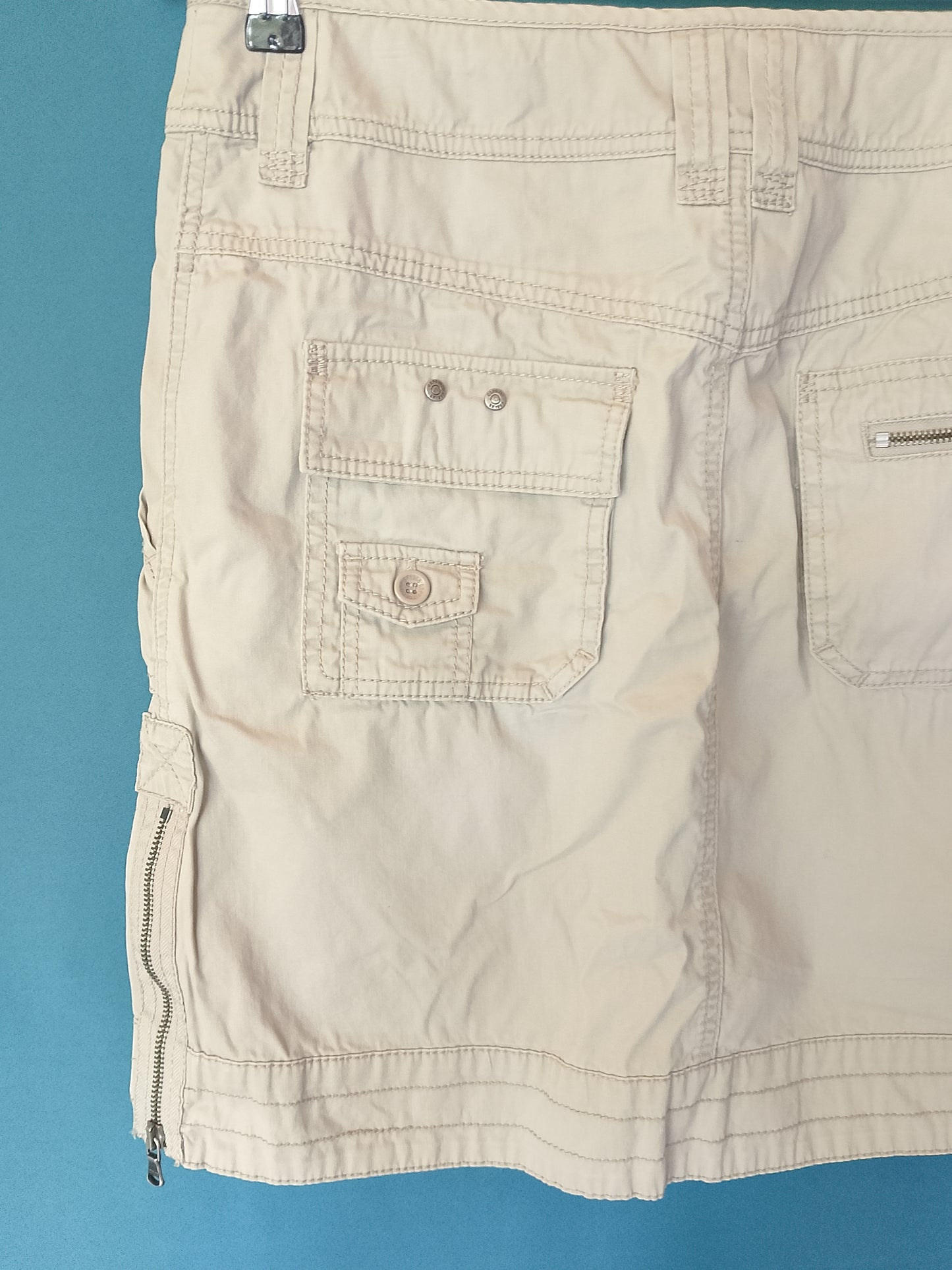 Fustă Cargo de Damă Esprit, Mărimea 38 – Stil Urban și Versatilitate!