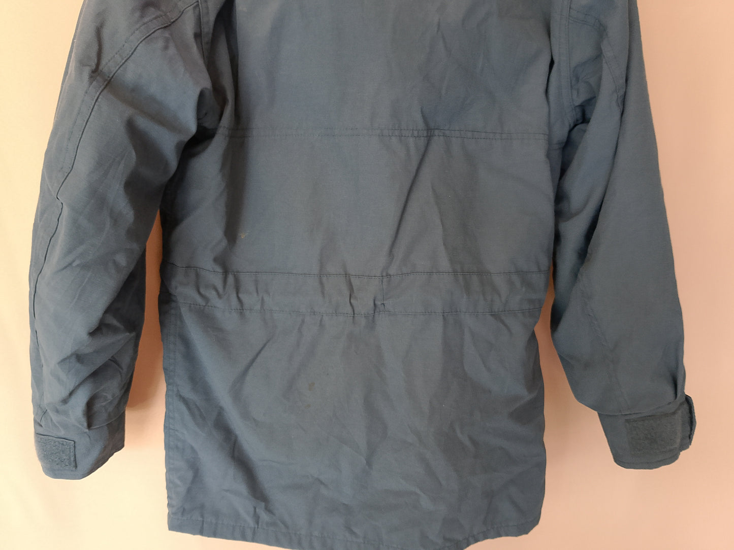 Geacă militară Logistik unicorp, bleumarin, cu căptușeală fleece, fabricată în Canada
