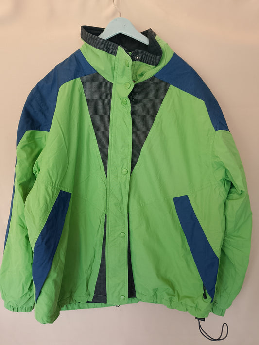 Jachetă L.L. Bean Vintage, mărimea L - Design Retro și Culori Vibrante!