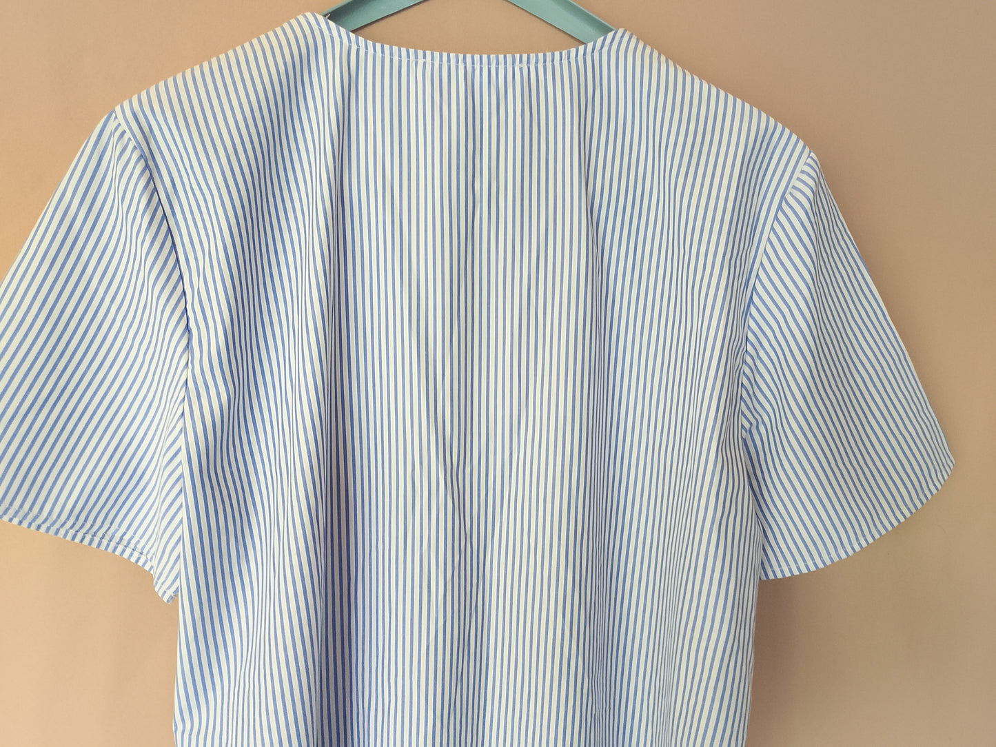 Rochie tip tunică, cu broderie etnică și dungi - Mango - Stil boem chic! Marime XL.