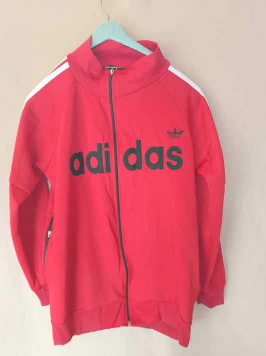 Stilul clasic adidas, la un preț special: bluză sport vintage, colecția Originals. Marimea S.