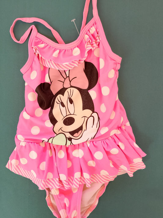 Costum de baie Minnie Mouse pentru fetițe: Gata de distracție la piscină!