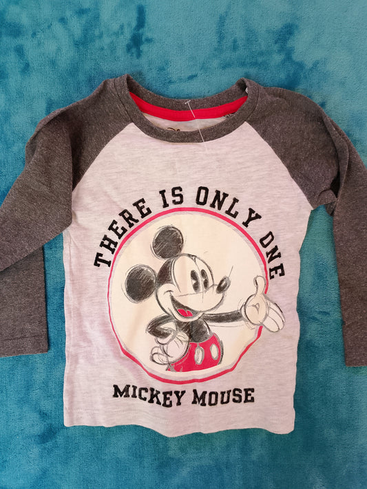 Tricou Copii cu Mickey Mouse "There is Only One" – Stil și Veselie! 12-18 luni