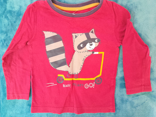 Tricou Primark cu Raton pe Trotinetă – Gata de Aventură (18-24 Luni / 92 cm)!