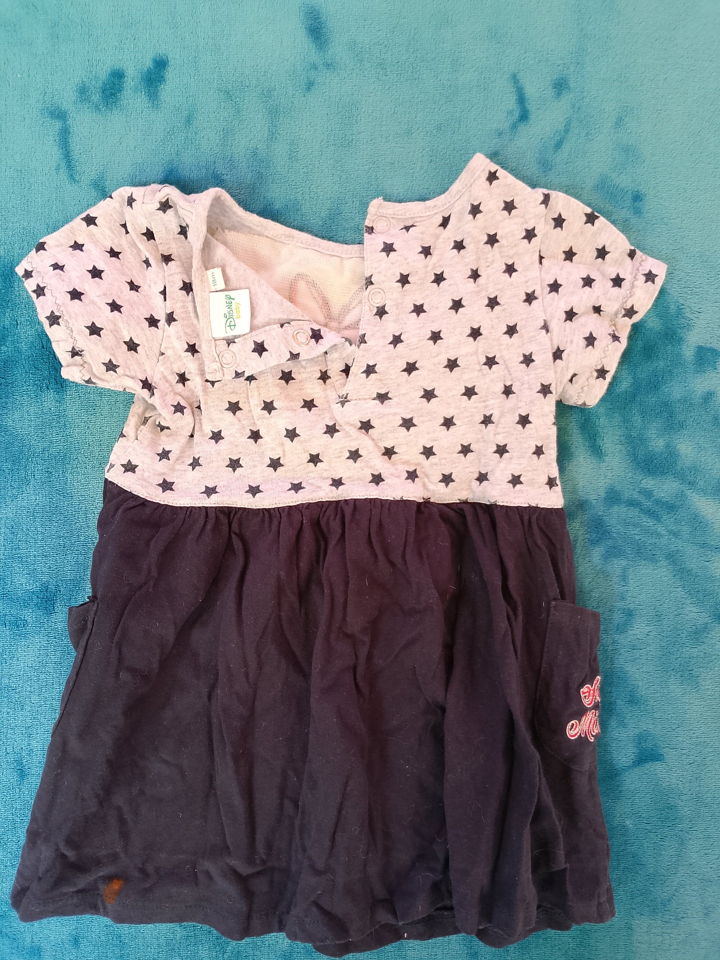 Rochiță Adorabilă Minnie Mouse Disney Baby (18 luni) – Steluțe și Zâmbete pentru Micuța Ta!