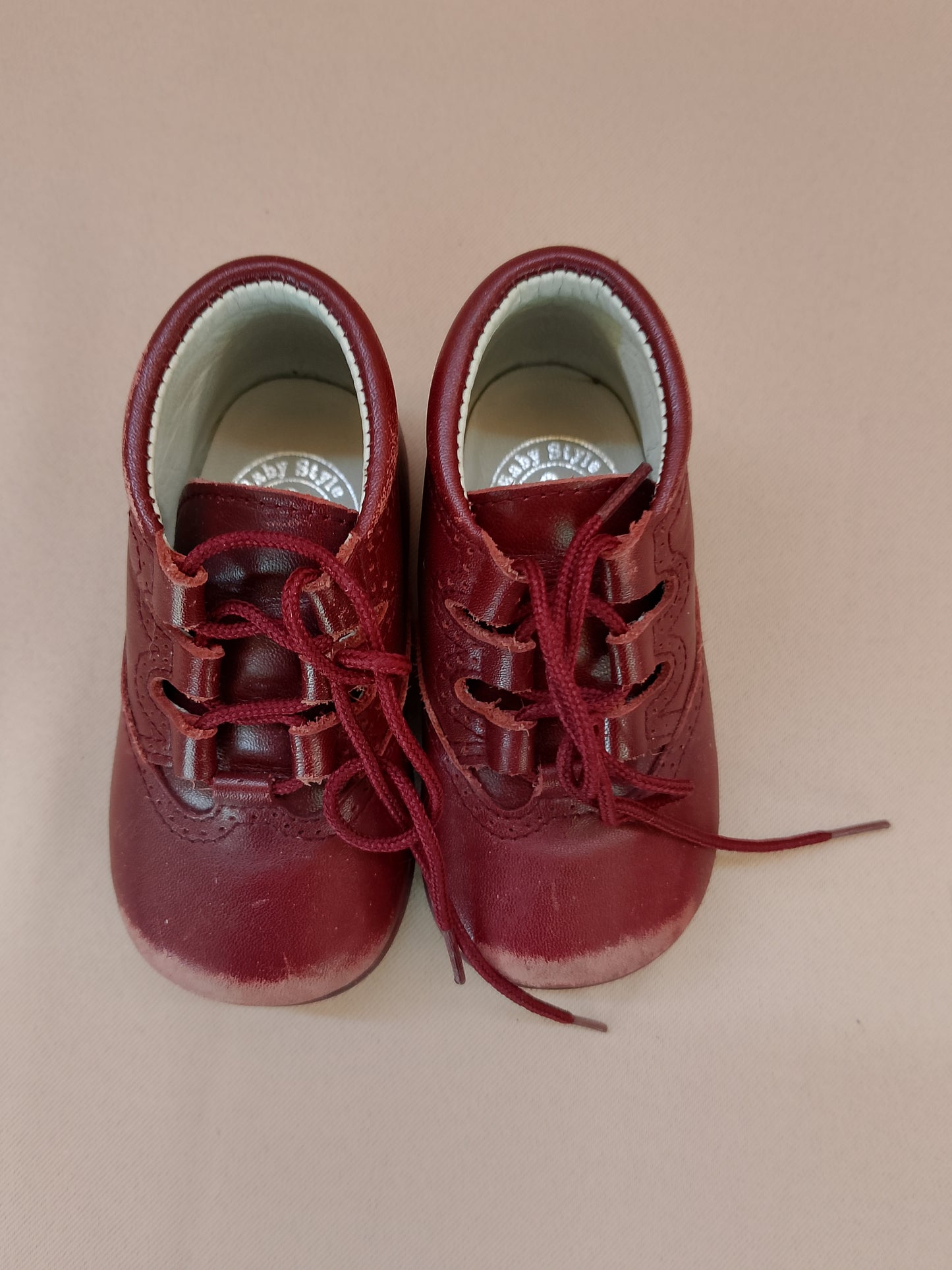 Botoșei Baby Chic din Piele Naturală – Primii Pași cu Stil și Confort! Marimea 18