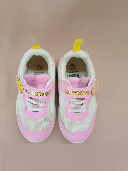 Adidași "Smiley World" pentru fetițe - Zâmbește la fiecare pas! 3 ani.