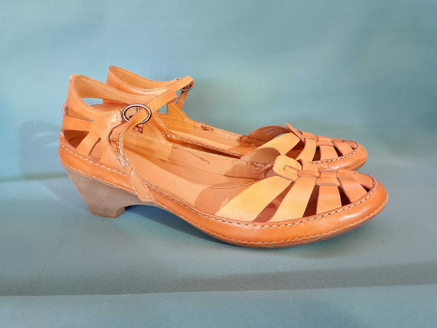 Sandale Dama Clarks Maro Portocaliu, din Piele, Tip Fisherman - Confort și Stil