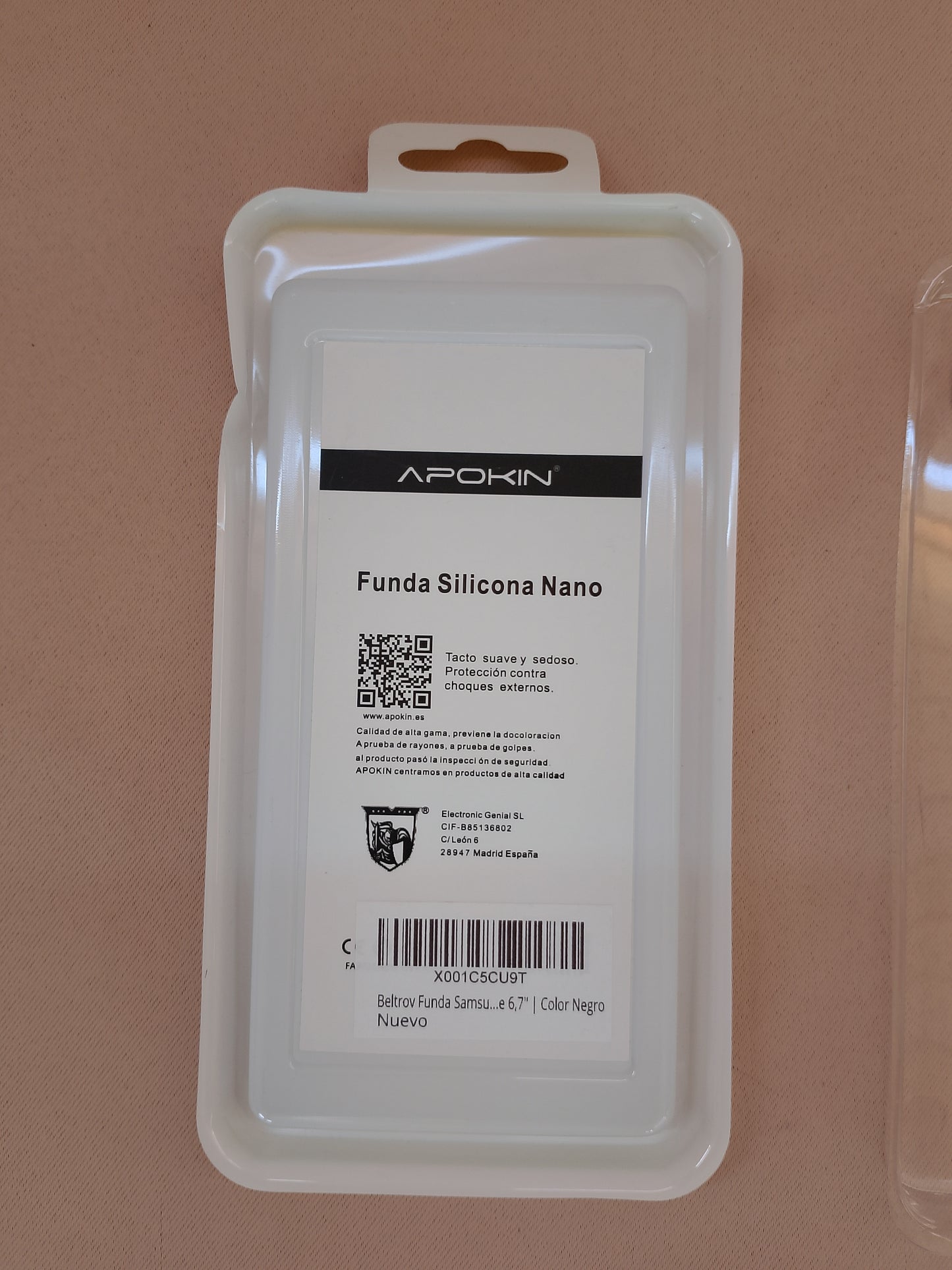 Protecție Ultima: Husă Silicon Nano Neagră pentru Samsung 6.7" – NOUĂ!