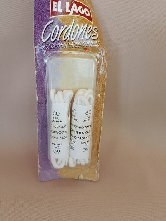 Cordones El Lago Albi 60 cm: Renovare Rapidă pentru Încălțămintea Ta – NOUĂ!