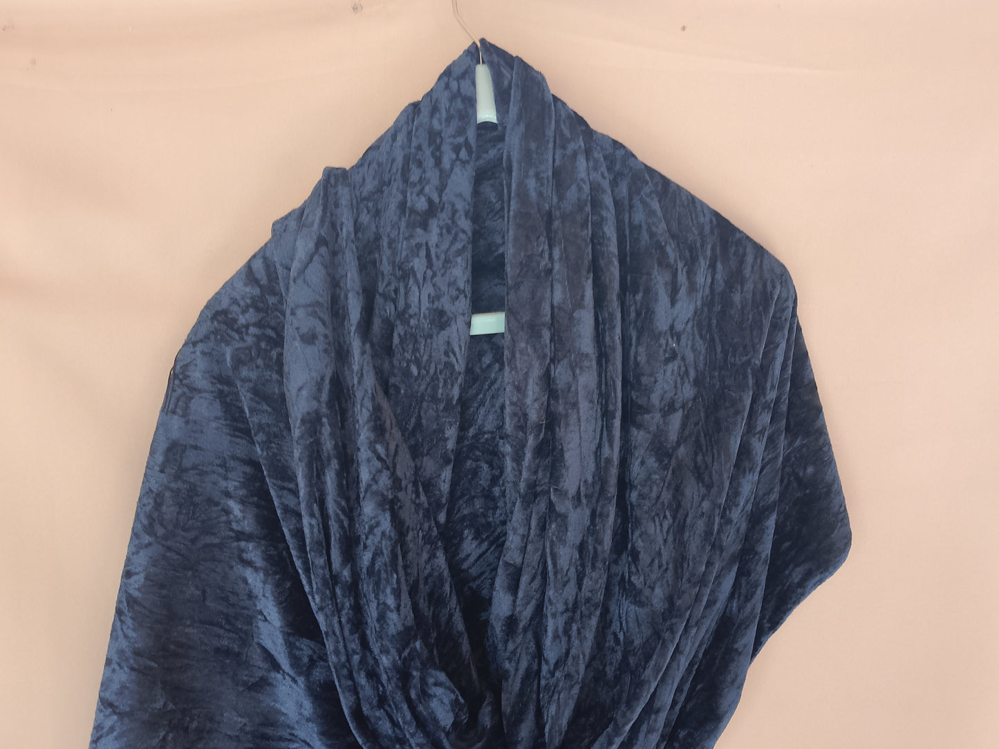 Șal/Eșarfă elegantă de catifea, cu franjuri, 200x60 cm