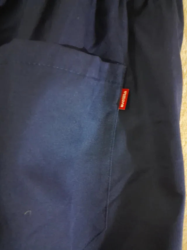 Pantaloni salopeta. Talie 43/ 63 cm.