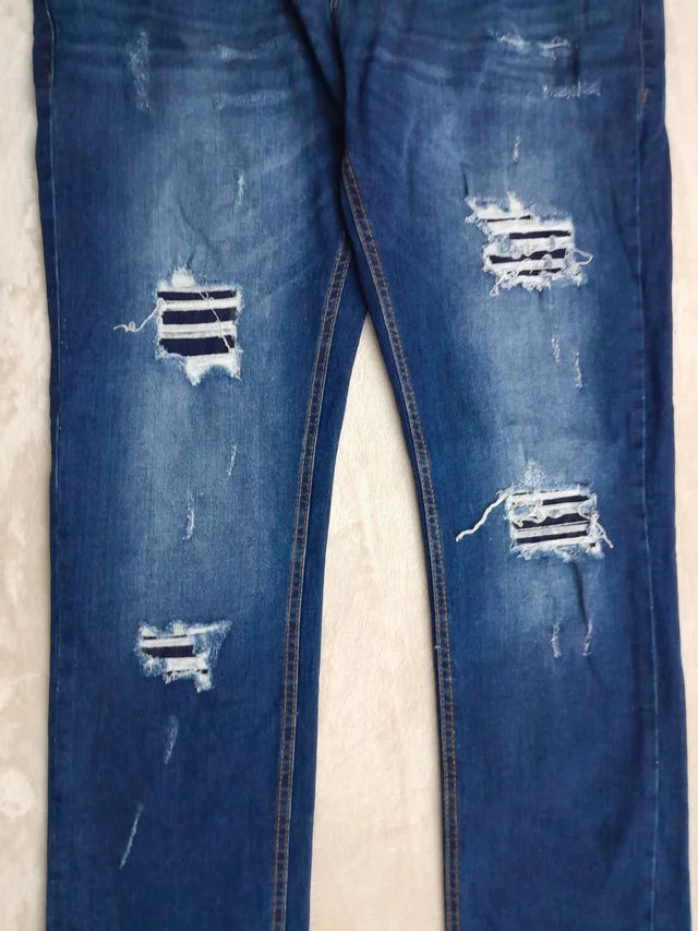 Blugi barbatesti. Inside Urban Clothing. Noi, fara eticheta. Talie 46 cm.